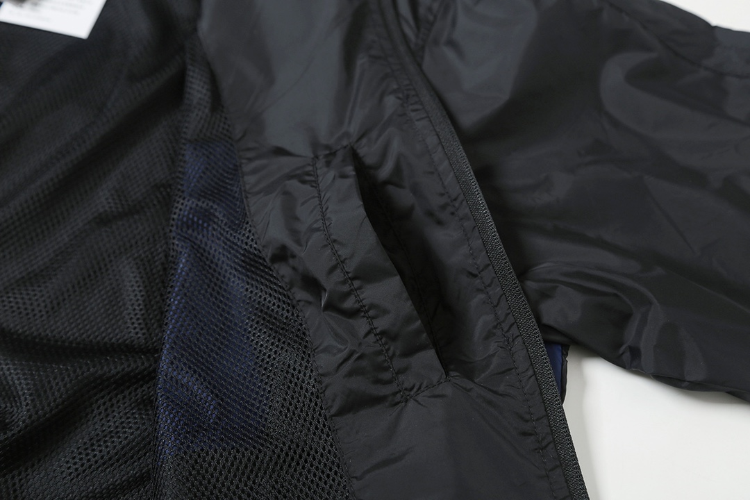 BALENCIAGA バレンシアガ フリースジャケット メンズ 黒ブルー 全2色 - 画像 7