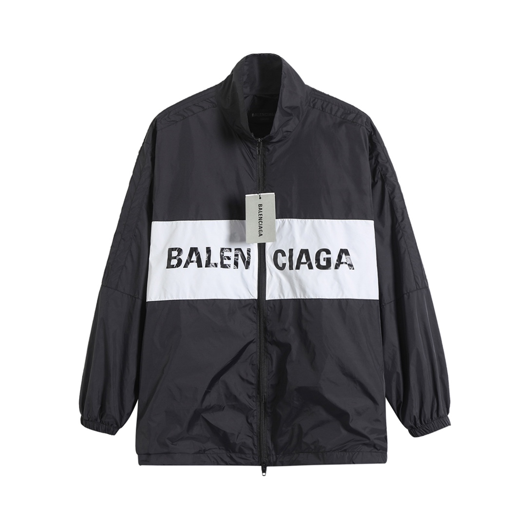 BALENCIAGA バレンシアガ フルジップジャケット 本革 ブラック