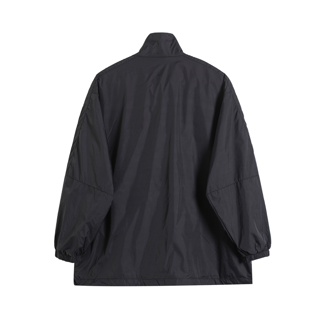 BALENCIAGA バレンシアガ フルジップジャケット 本革 ブラック - 画像 2