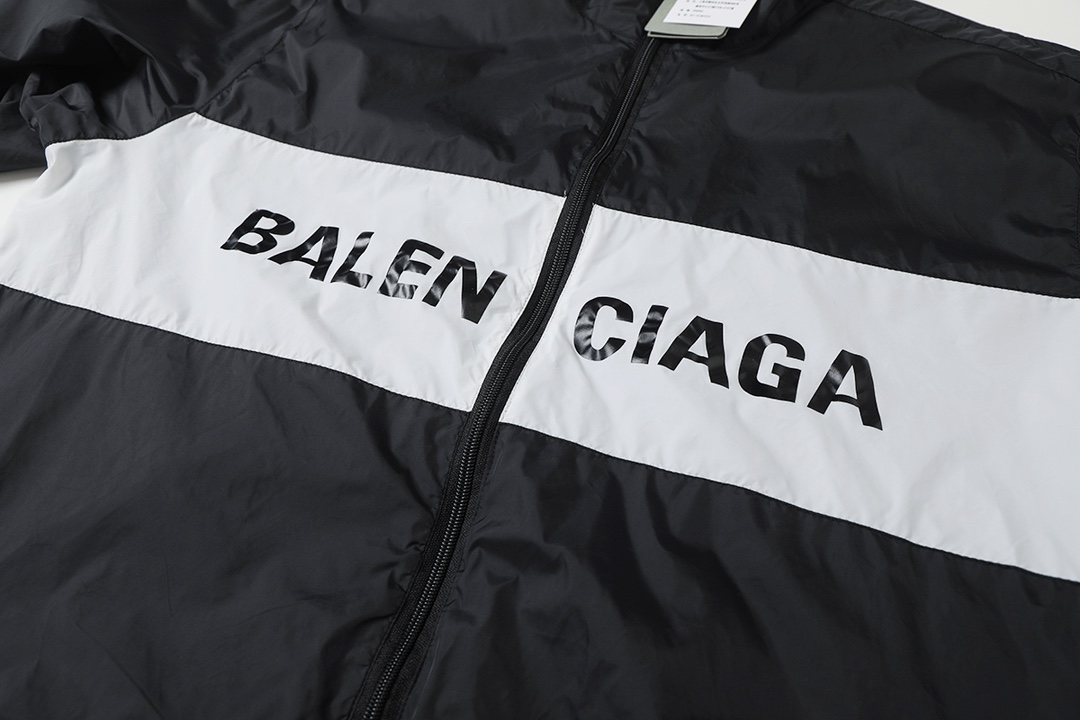 BALENCIAGA バレンシアガ フルジップジャケット 本革 ブラック - 画像 4