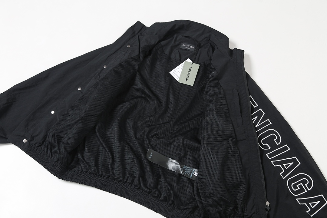 BALENCIAGA バレンシアガ フライトジャケット ブラック - 画像 3