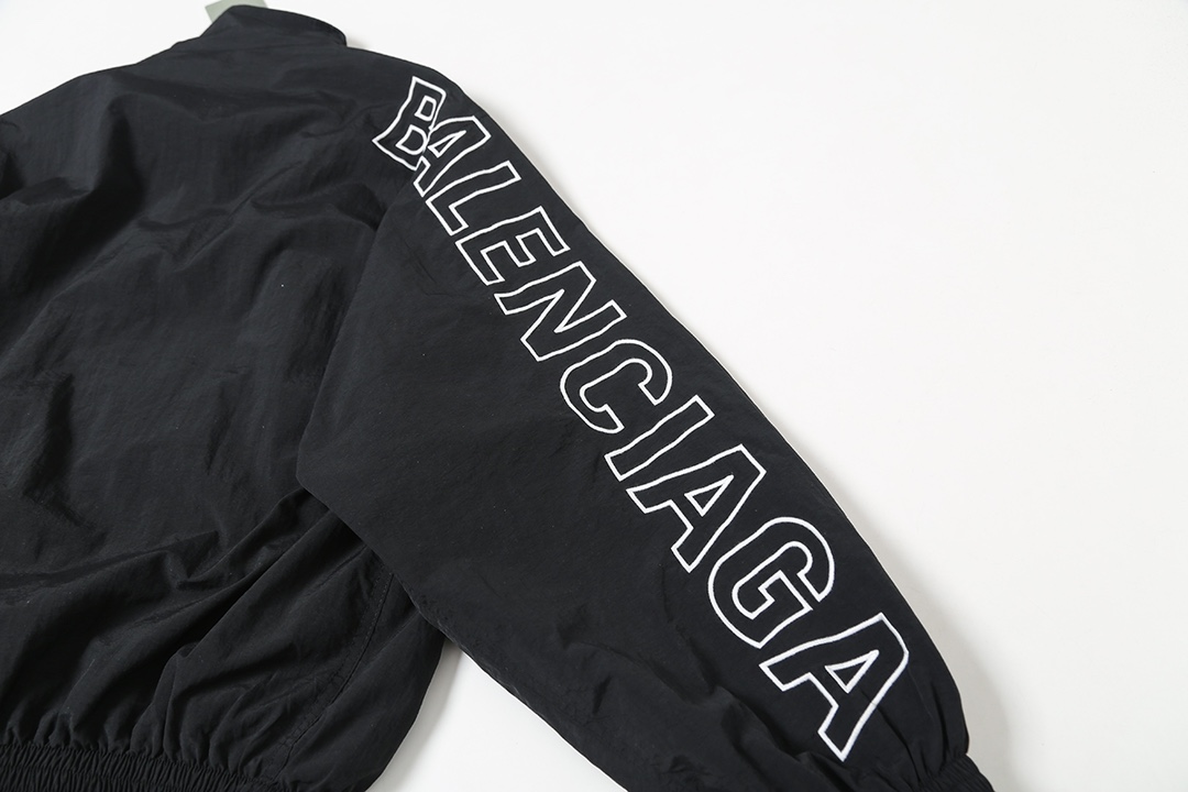 BALENCIAGA バレンシアガ フライトジャケット ブラック - 画像 6