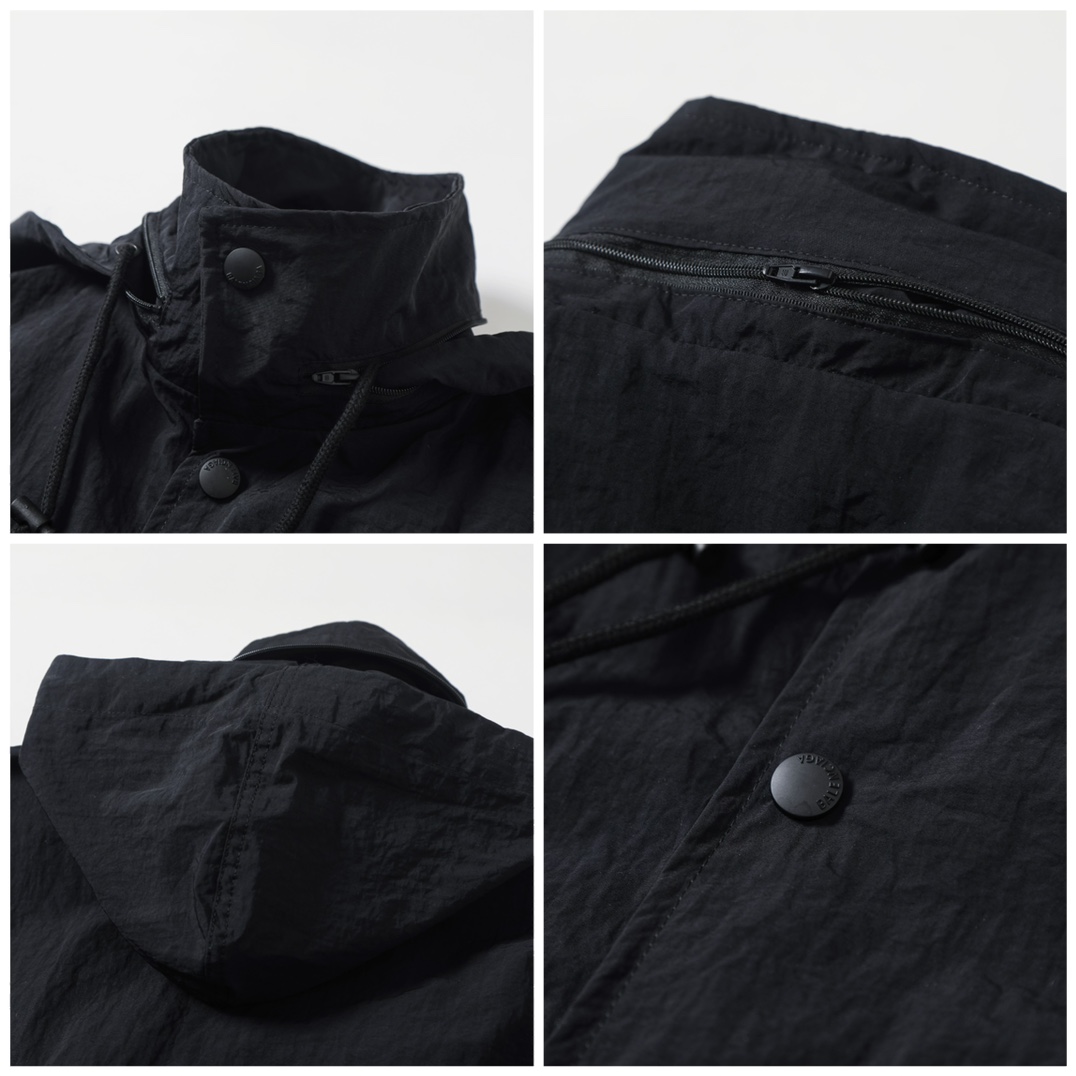 BALENCIAGA バレンシアガ フード付きジャケット 黒 2点セット 31747 - 画像 6