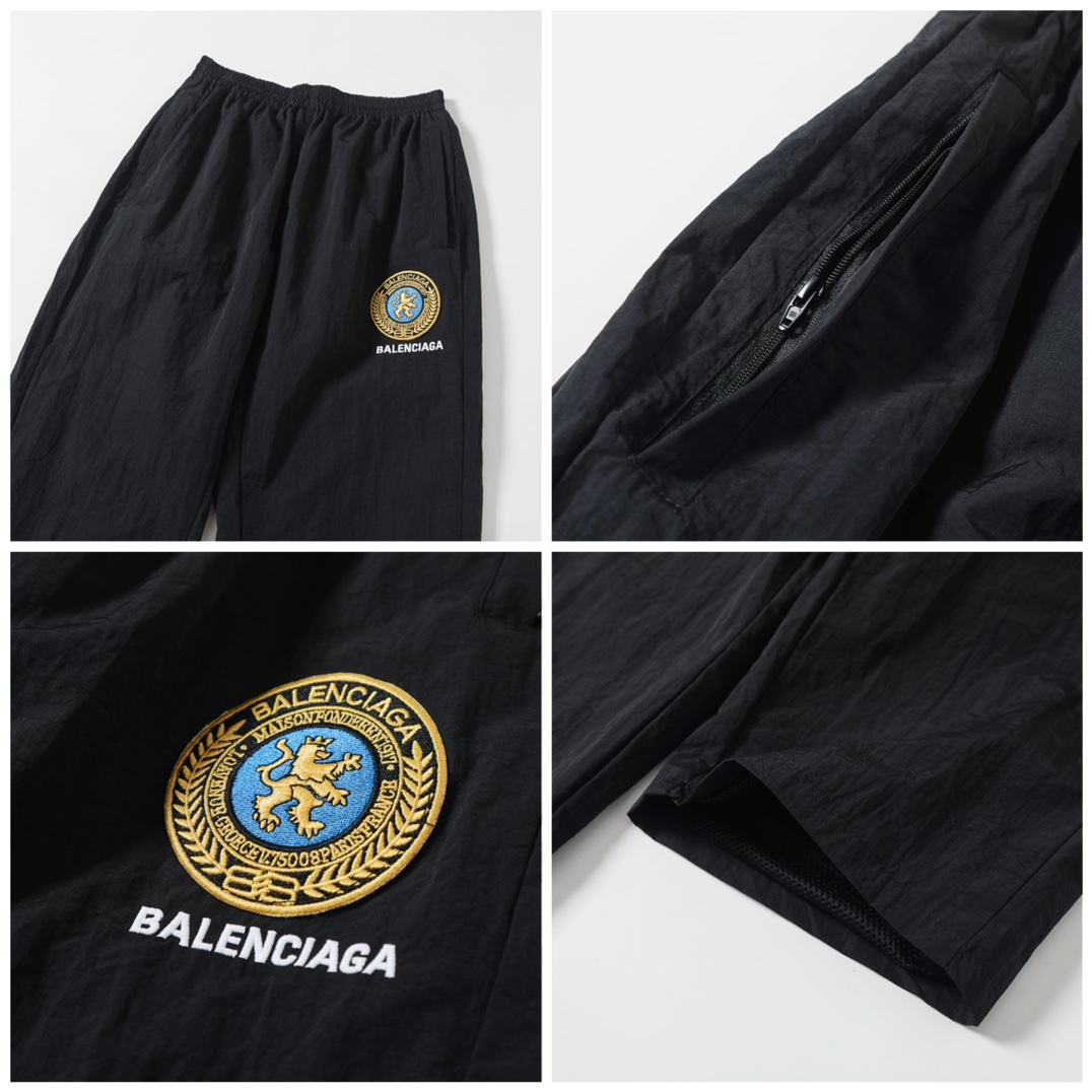 BALENCIAGA バレンシアガ フード付きジャケット 黒 2点セット 31747 - 画像 8