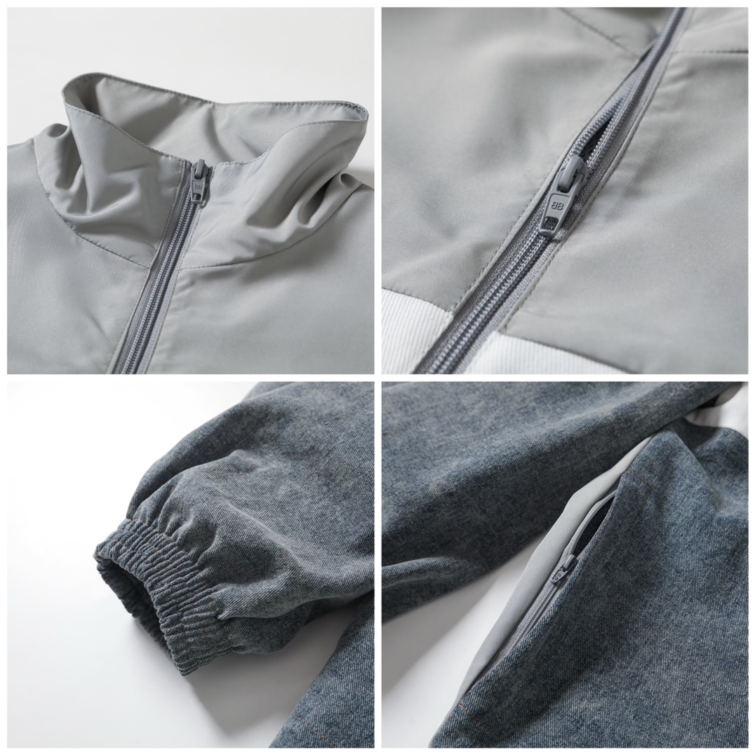 BALENCIAGA バレンシアガ フルジップジャケット 本革 軽量 全3色 - 画像 7