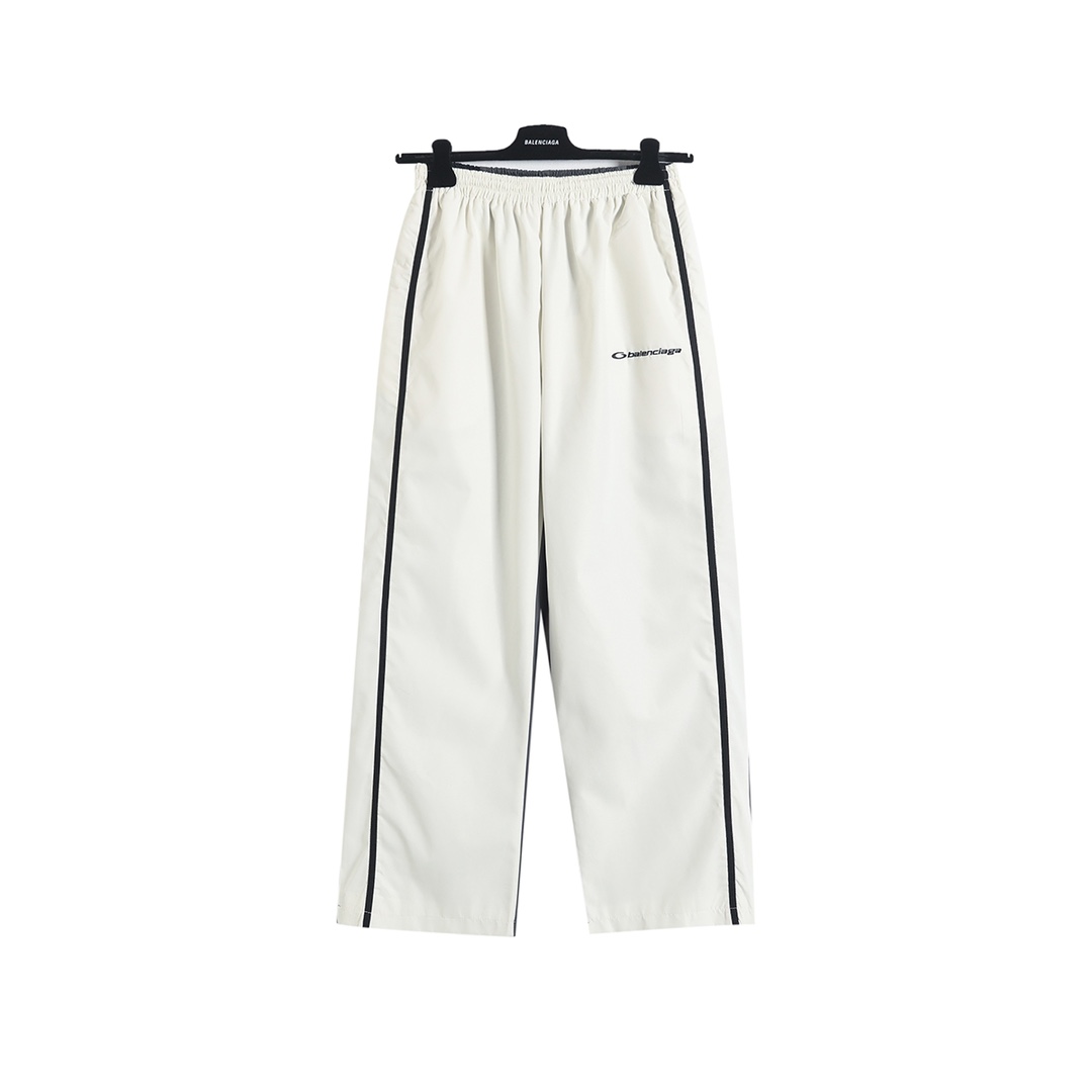 BALENCIAGA バレンシアガ レディース フルジップジャケット 350g/m² ファッション ブラック/ホワイト - 画像 3