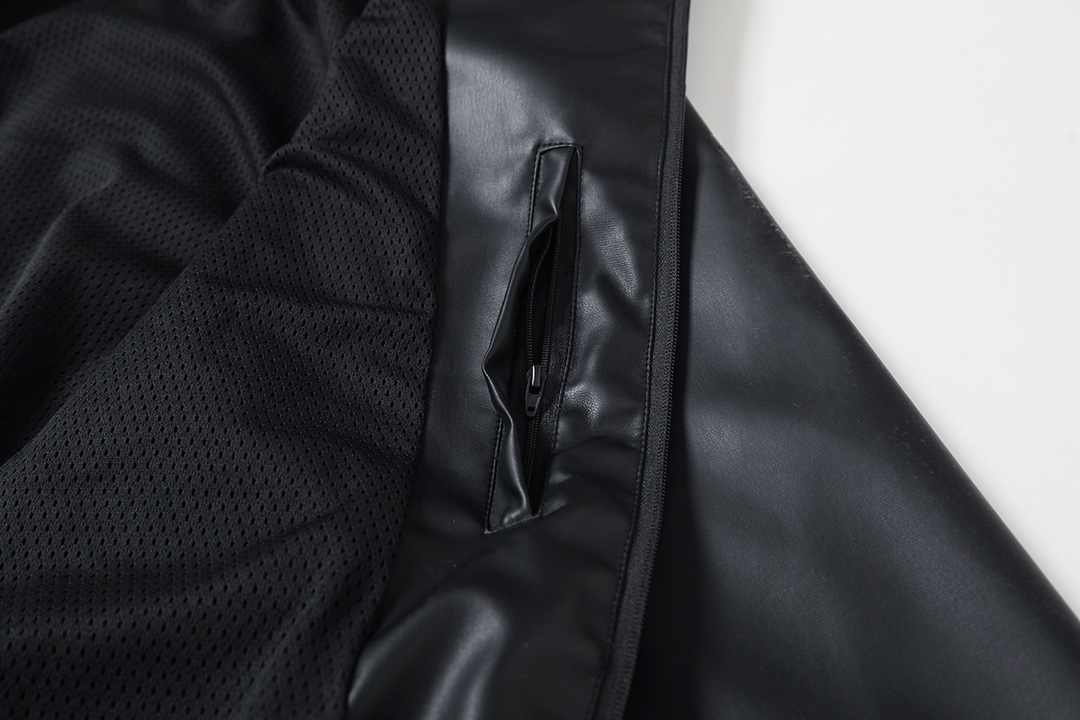 BALENCIAGA バレンシアガ レザージャケット 本革 通勤 通学 ブラック - 画像 6