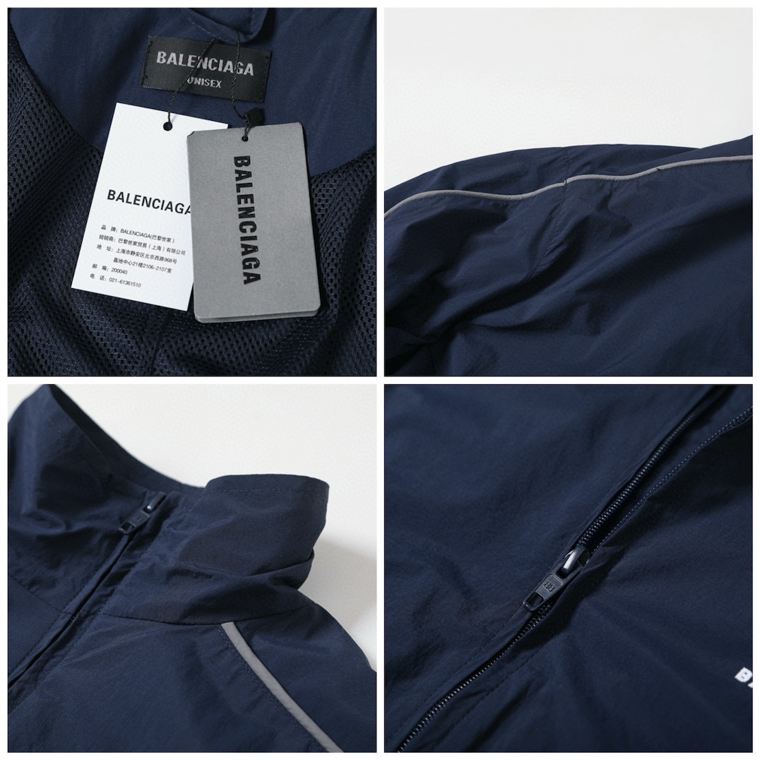 BALENCIAGA バレンシアガ セットアップ 本革 ブルゾン ジャケット パンツ 全1色 - 画像 7