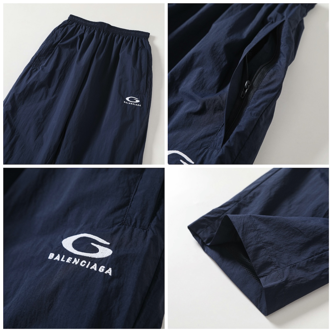 BALENCIAGA バレンシアガ セットアップ 本革 ブルゾン ジャケット パンツ 全1色 - 画像 8