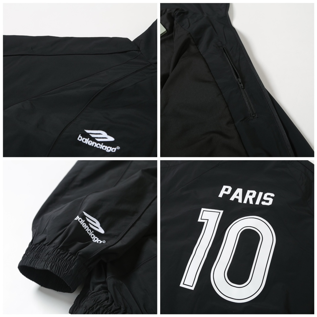 BALENCIAGA バレンシアガ フルジップジャケット ブラック - 画像 7