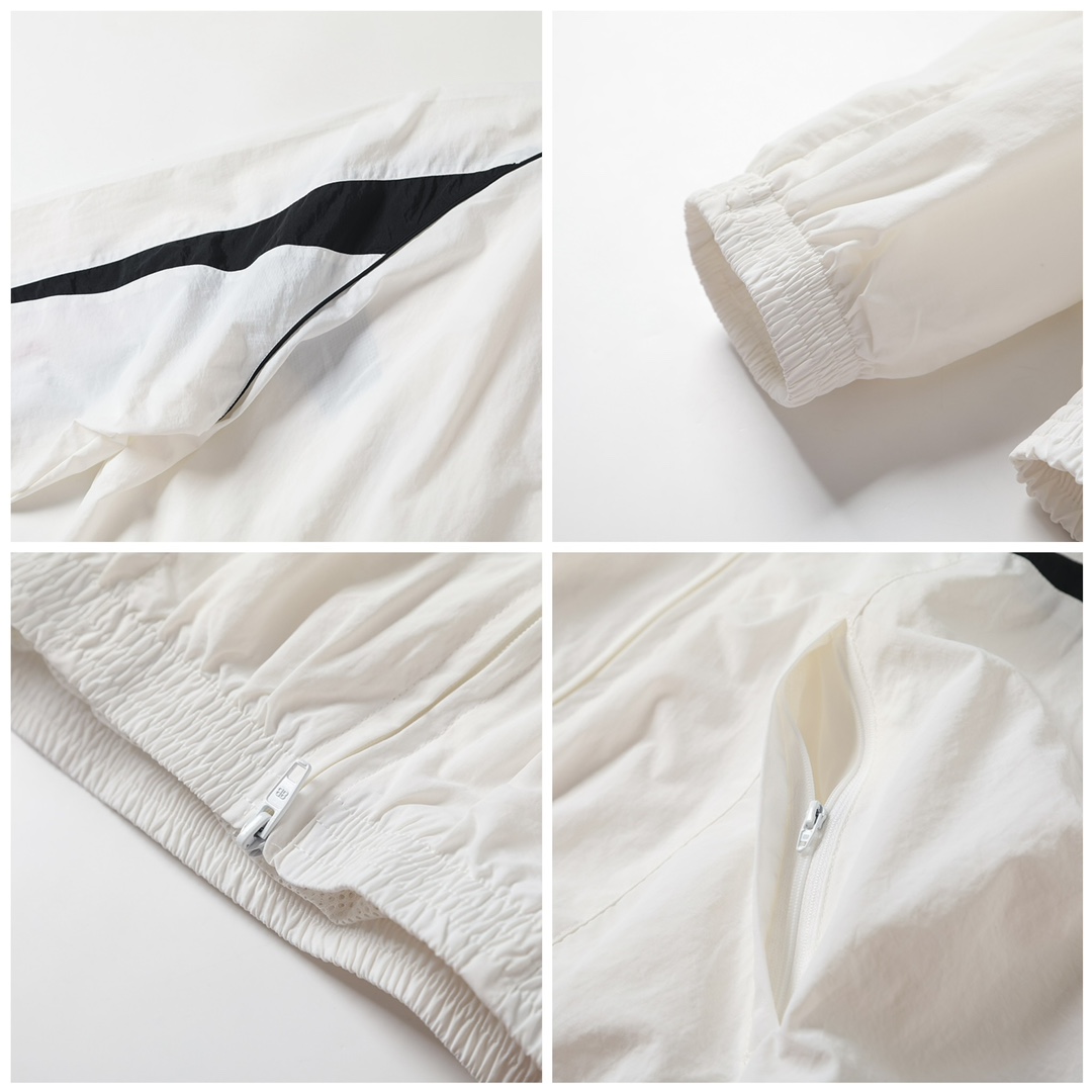 BALENCIAGA バレンシアガ フルジップジャケット 通勤 通学 白红 全2色 - 画像 7