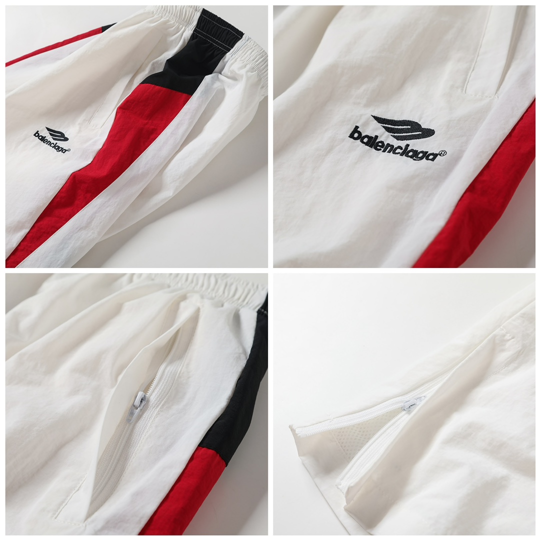 BALENCIAGA バレンシアガ フルジップジャケット 通勤 通学 白红 全2色 - 画像 8