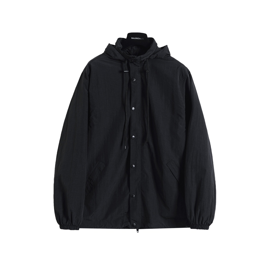 BALENCIAGA バレンシアガ フルジップジャケット 本革 ブラック