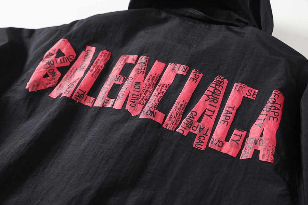 BALENCIAGA バレンシアガ フルジップジャケット 本革 ブラック - 画像 6