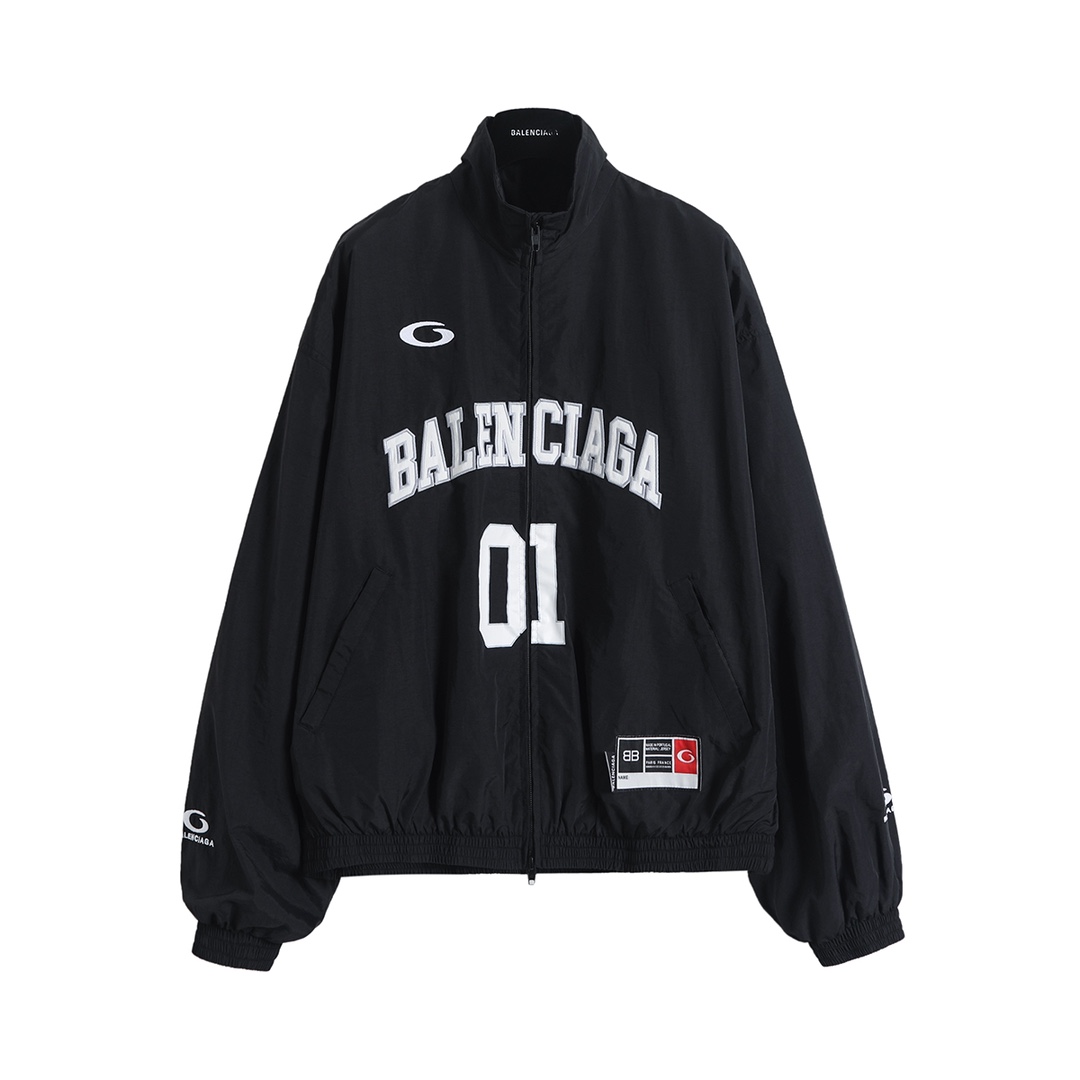 BALENCIAGA バレンシアガ フルジップジャケット 01 ブラック