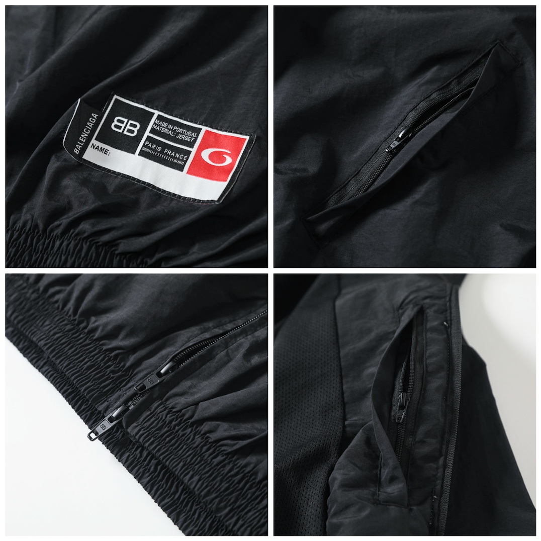 BALENCIAGA バレンシアガ フルジップジャケット 01 ブラック - 画像 8