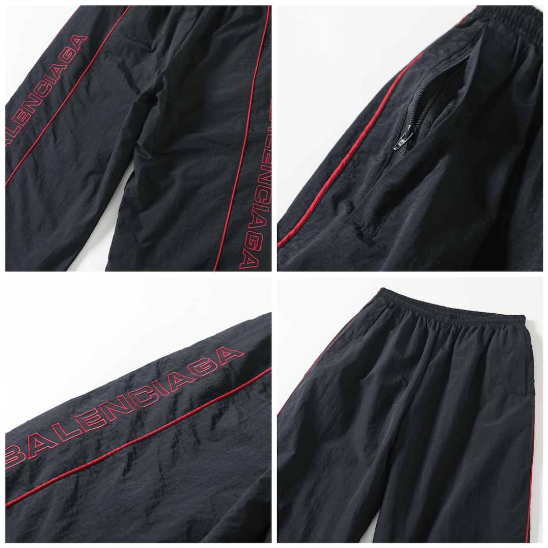 BALenciaga バレンシアガ フルジップジャケット 通勤 ファッション 通勤 通学 ブラック - 画像 8