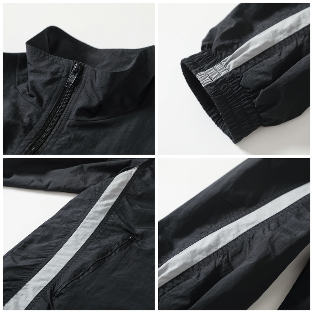 UNDER ARMOUR アンダーアーマー フルジップジャケット 本革 防水 通勤 ブラック - 画像 7