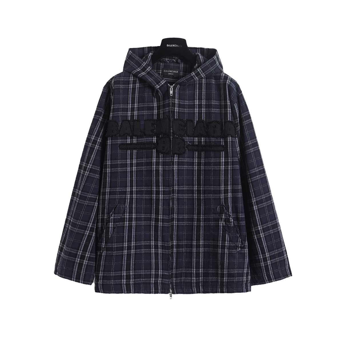 BALENCIAGA バレンシアガ フラッグジャケット ブラック