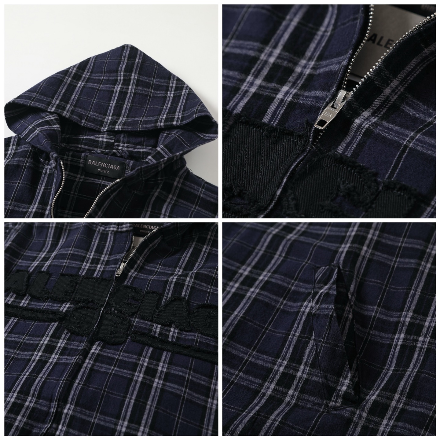 BALENCIAGA バレンシアガ フラッグジャケット ブラック - 画像 6