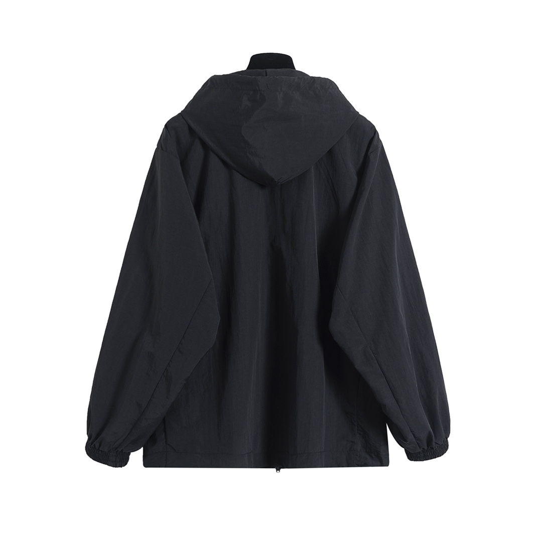 BALENCIAGA バレンシアガ フルジップパーカー 黒色 - 画像 2