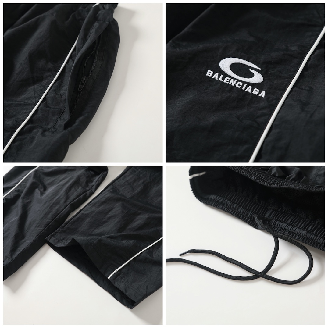 BALENCIAGA バレンシアガ フルジップパーカー 黒色 - 画像 8