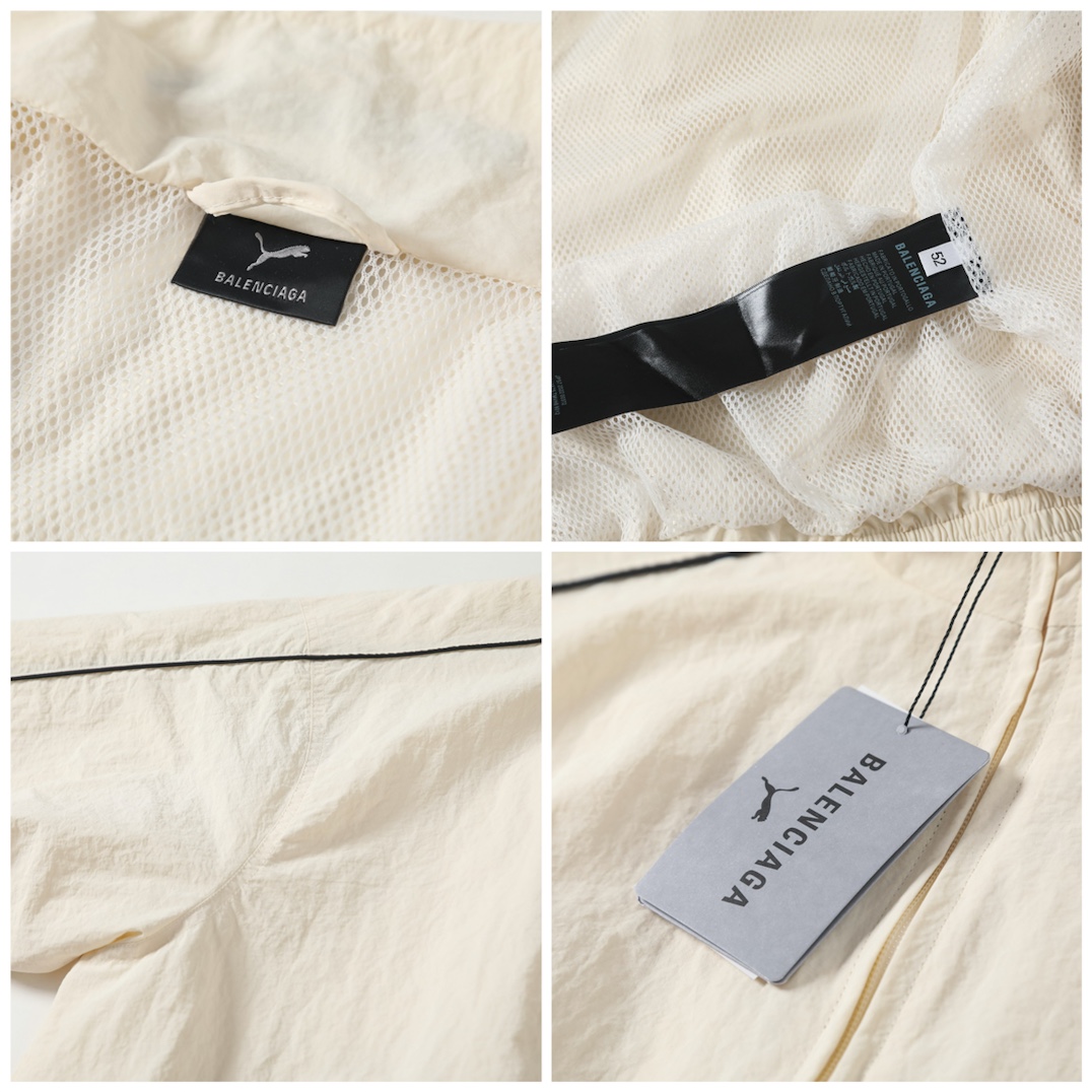 PUMA プーマ BALENCIAGA バレンシアガ フラッグシャツ オフホワイト 全1色 - 画像 8