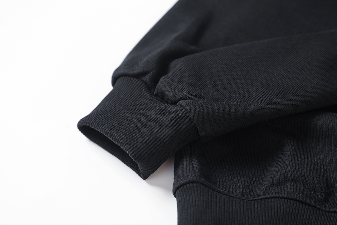 BALENCIAGA バレンシアガ ロゴプリント スウェットシャツ ブラック - 画像 6