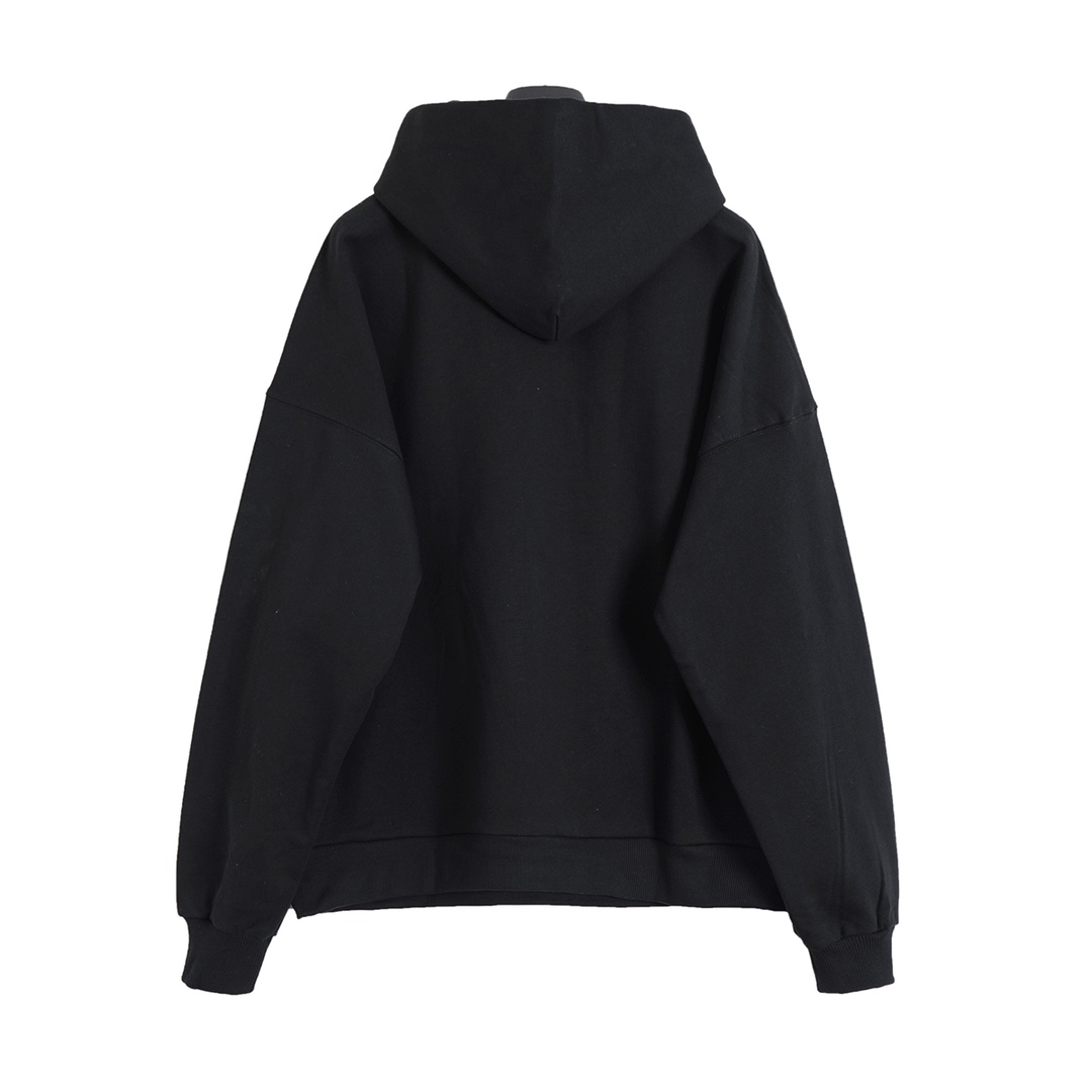 BALENCIAGA バレンシアガ ロゴパーカー ブラック/ホワイト 全2色 - 画像 3