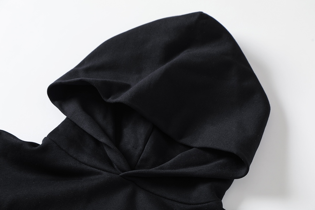 BALENCIAGA バレンシアガ ロゴパーカー ブラック/ホワイト 全2色 - 画像 4