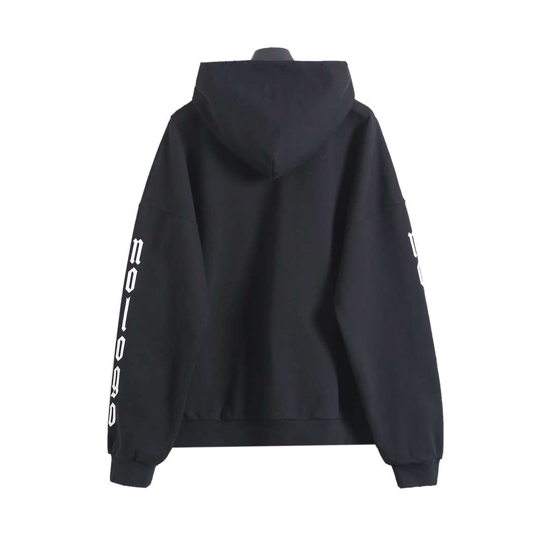 BALENCIAGA バレンシアガ フーディー ブラック - 画像 2