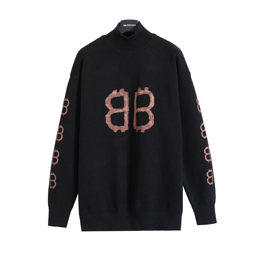 BALENCIAGA バレンシアガ ニットセーター ブラック