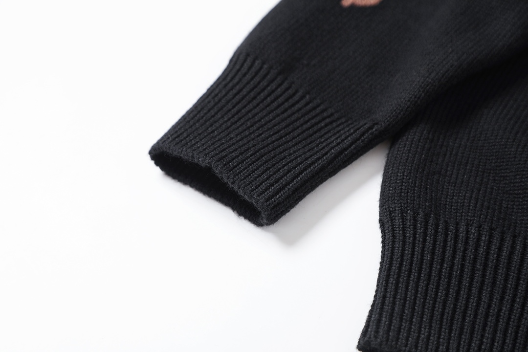 BALENCIAGA バレンシアガ ニットセーター ブラック - 画像 6