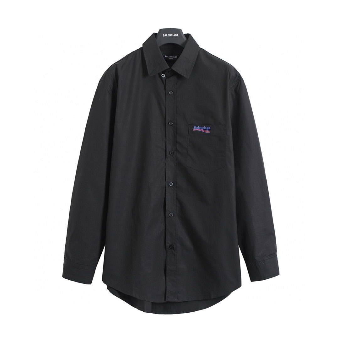 BALENCIAGA バレンシアガ ロングシャツ 通勤 通学 全2色 - 画像 2