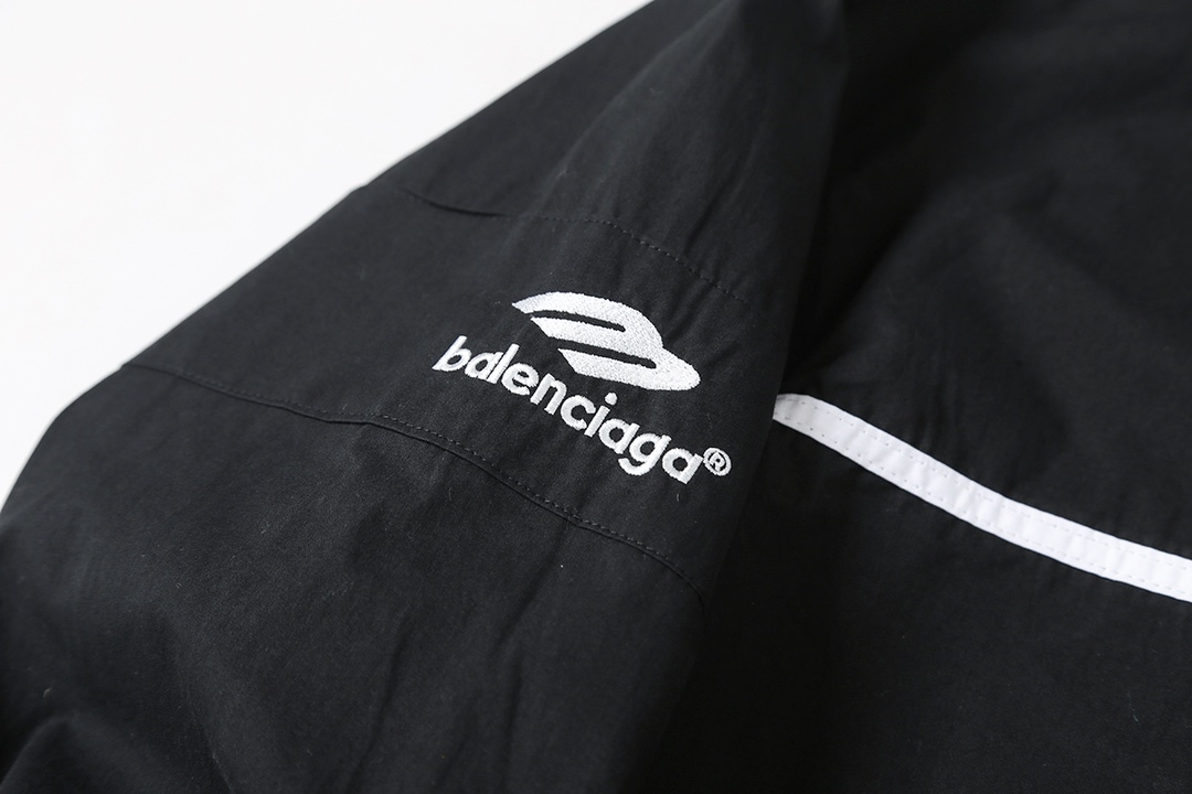 BALENCIAGA バレンシアガ ロングシャツ ブラック - 画像 4