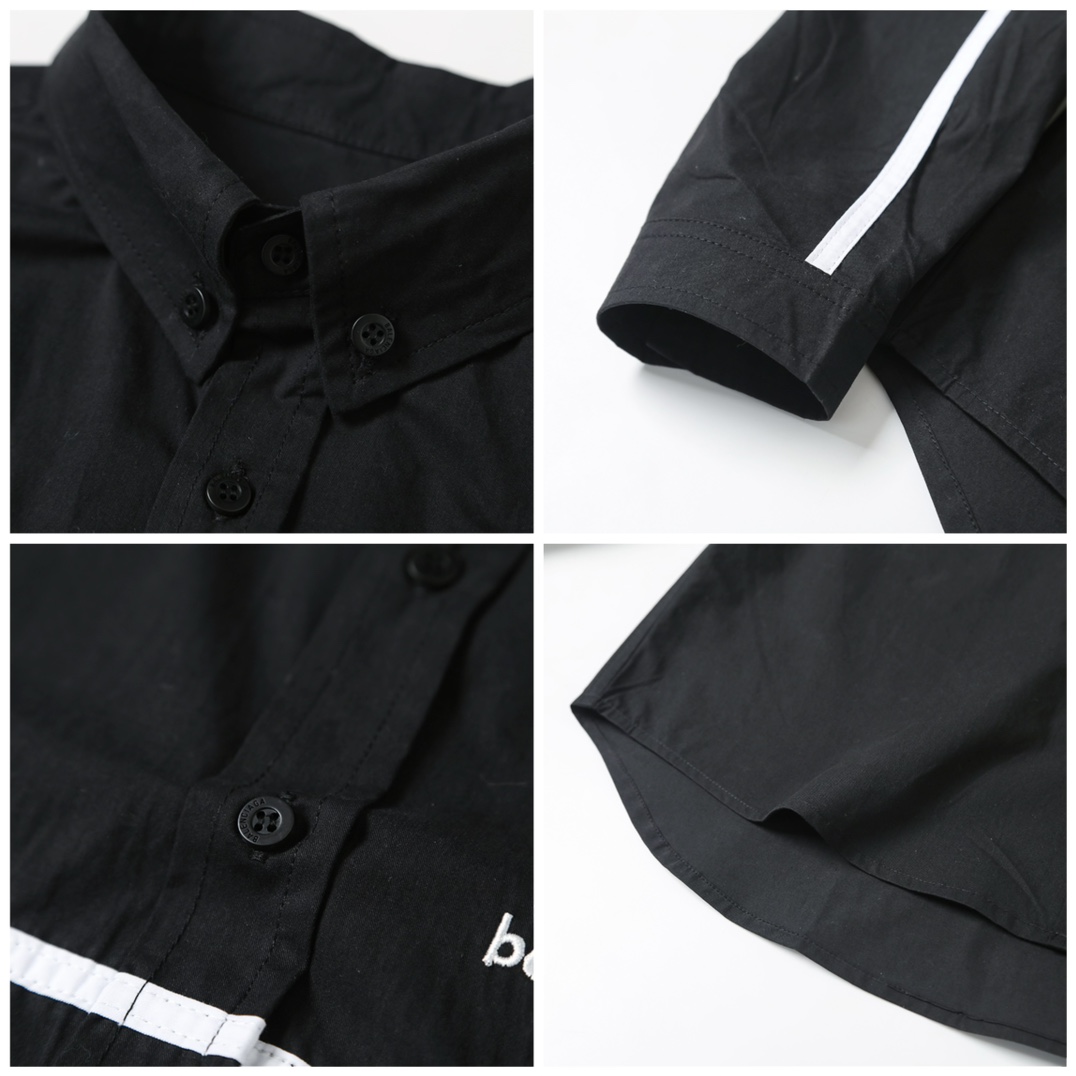 BALENCIAGA バレンシアガ ロングシャツ ブラック - 画像 8