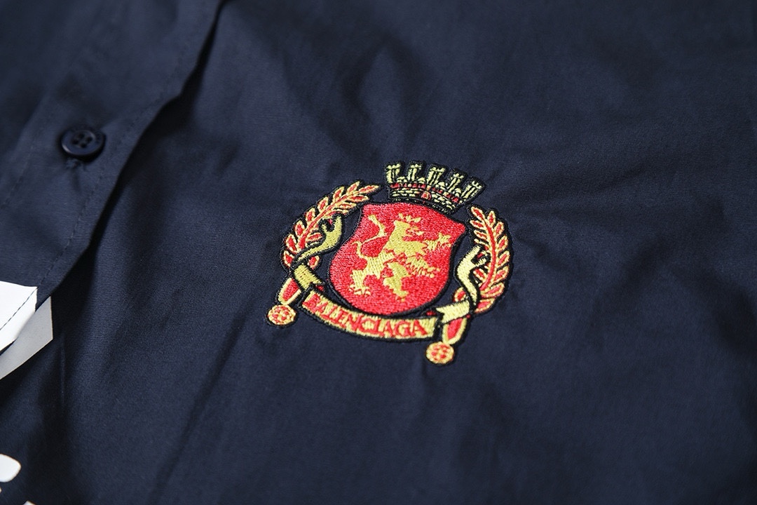 ADIDAS アディダス BALenciaga バレンシアガ フラットシャツ 藏青 全1色 - 画像 5