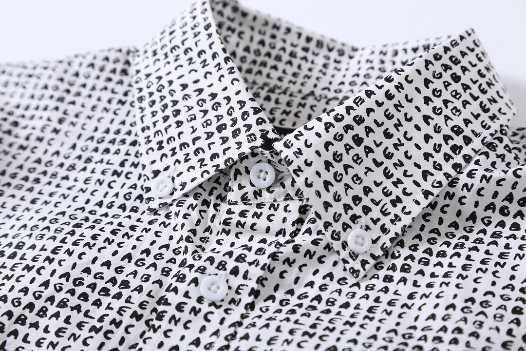 BALENCIAGA バレンシアガ メンズ シャツ ブラック 全4色 - 画像 3