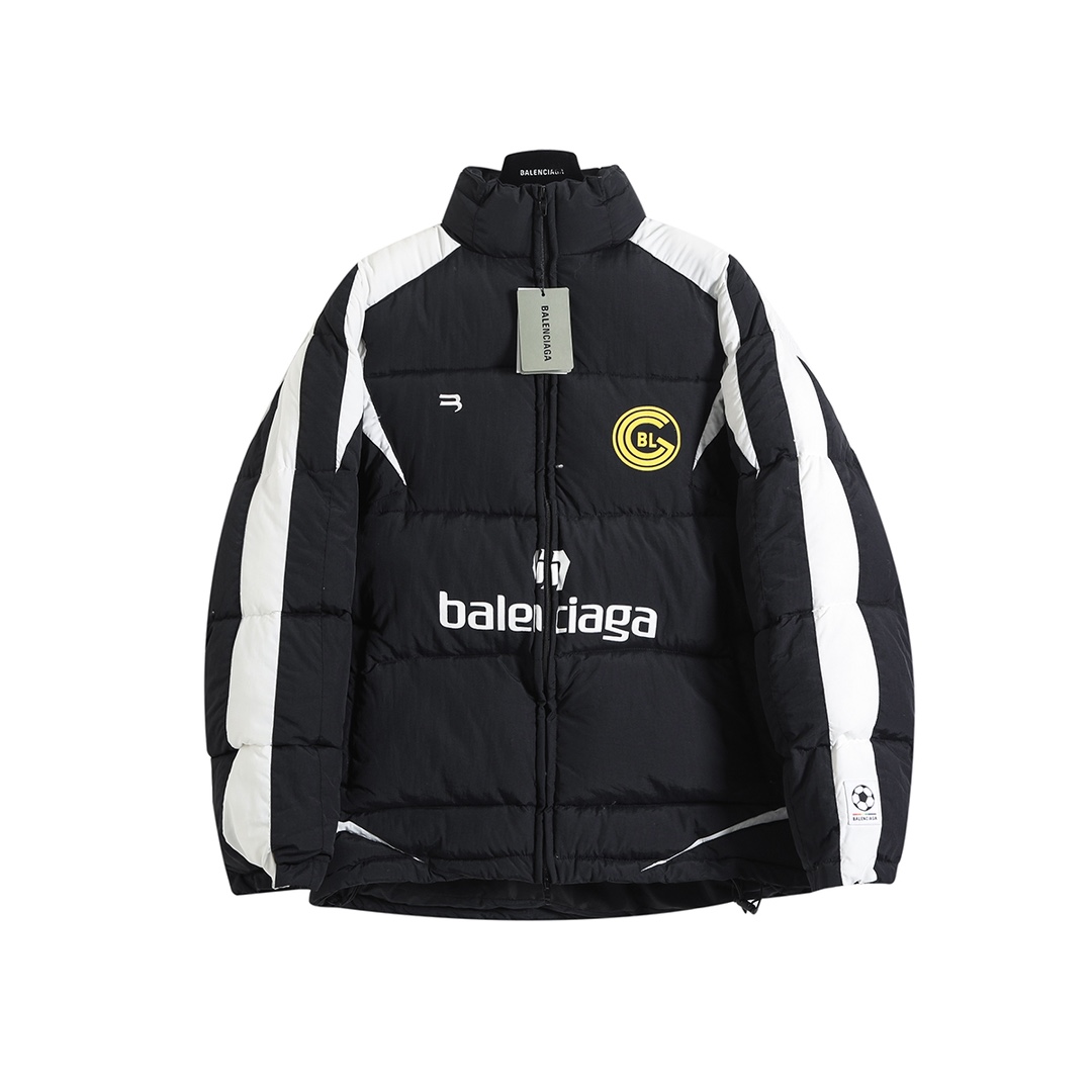 BALENCIAGA バレンシアガ ファッションジャケット 撥水 ブラック 94字