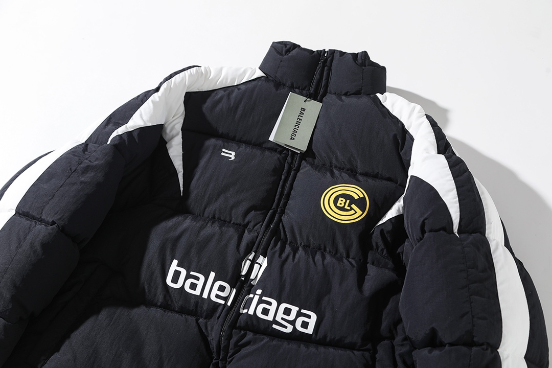 BALENCIAGA バレンシアガ ファッションジャケット 撥水 ブラック 94字 - 画像 4