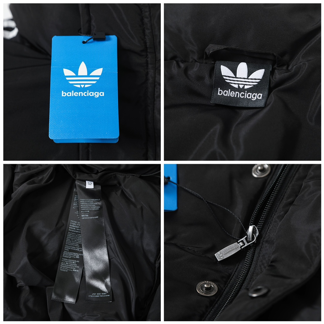 AD アディダス バレンシアガ バレンシアガ バレンシアガ フラットシューズ ブラック - 画像 8