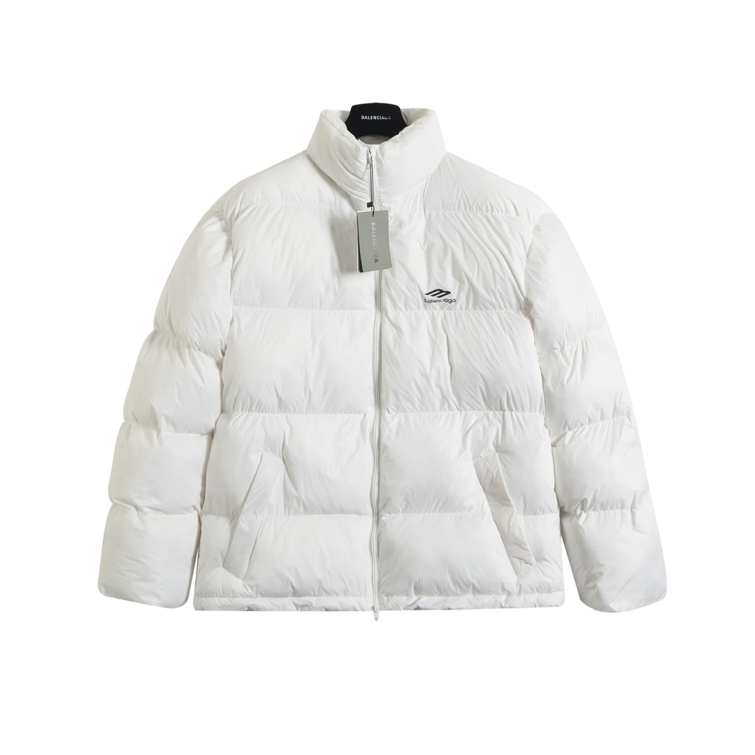 BALENCIAGA バレンシアガ ダウンジャケット ブルゾン ブラック/ホワイト