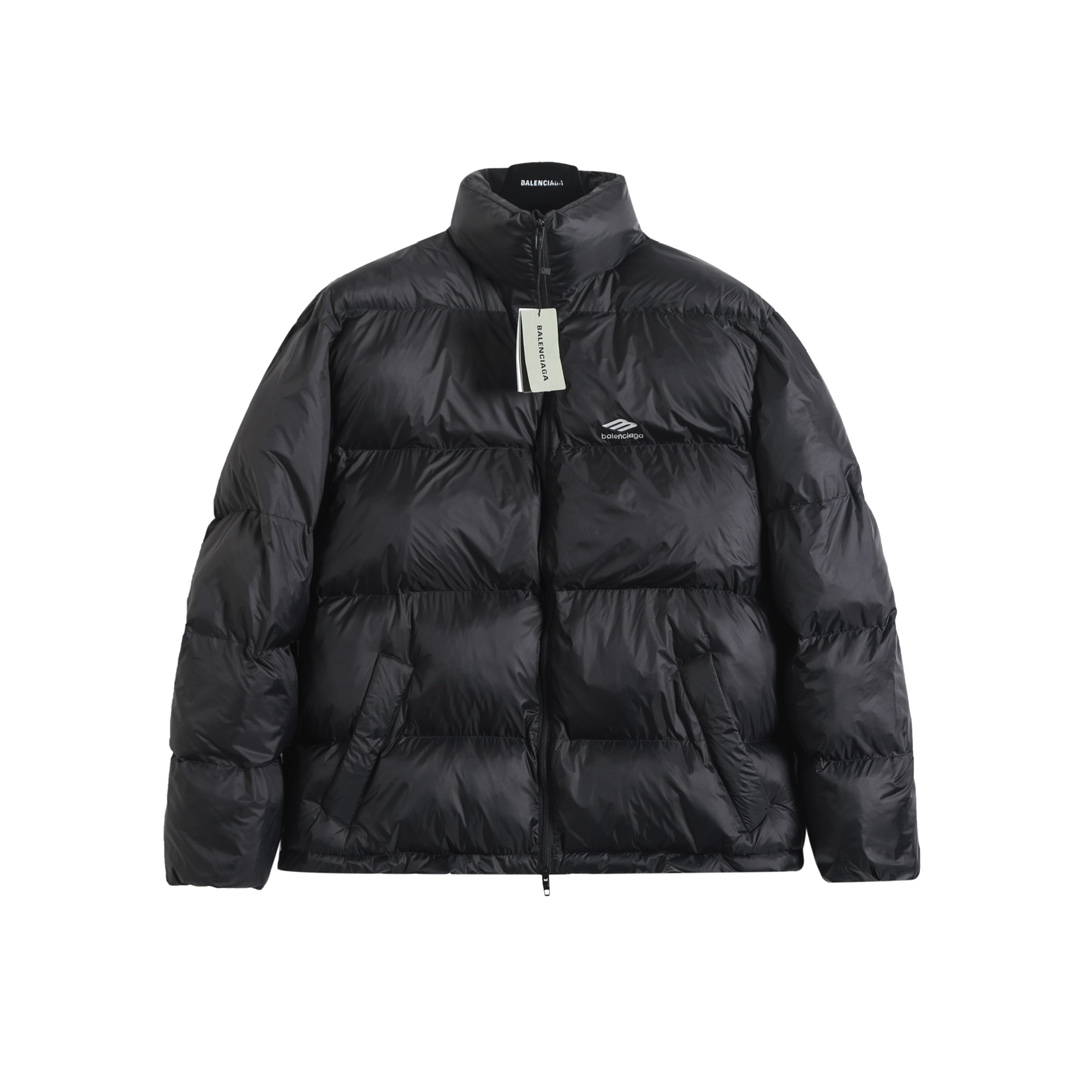 BALENCIAGA バレンシアガ ダウンジャケット ブルゾン ブラック/ホワイト - 画像 2