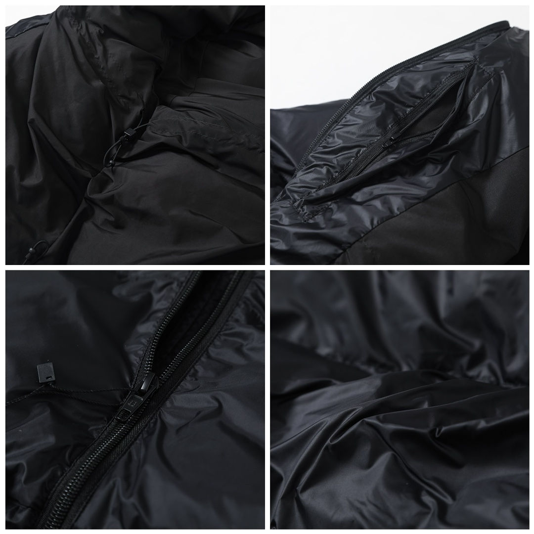 BALENCIAGA バレンシアガ ダウンジャケット ブルゾン ブラック/ホワイト - 画像 7