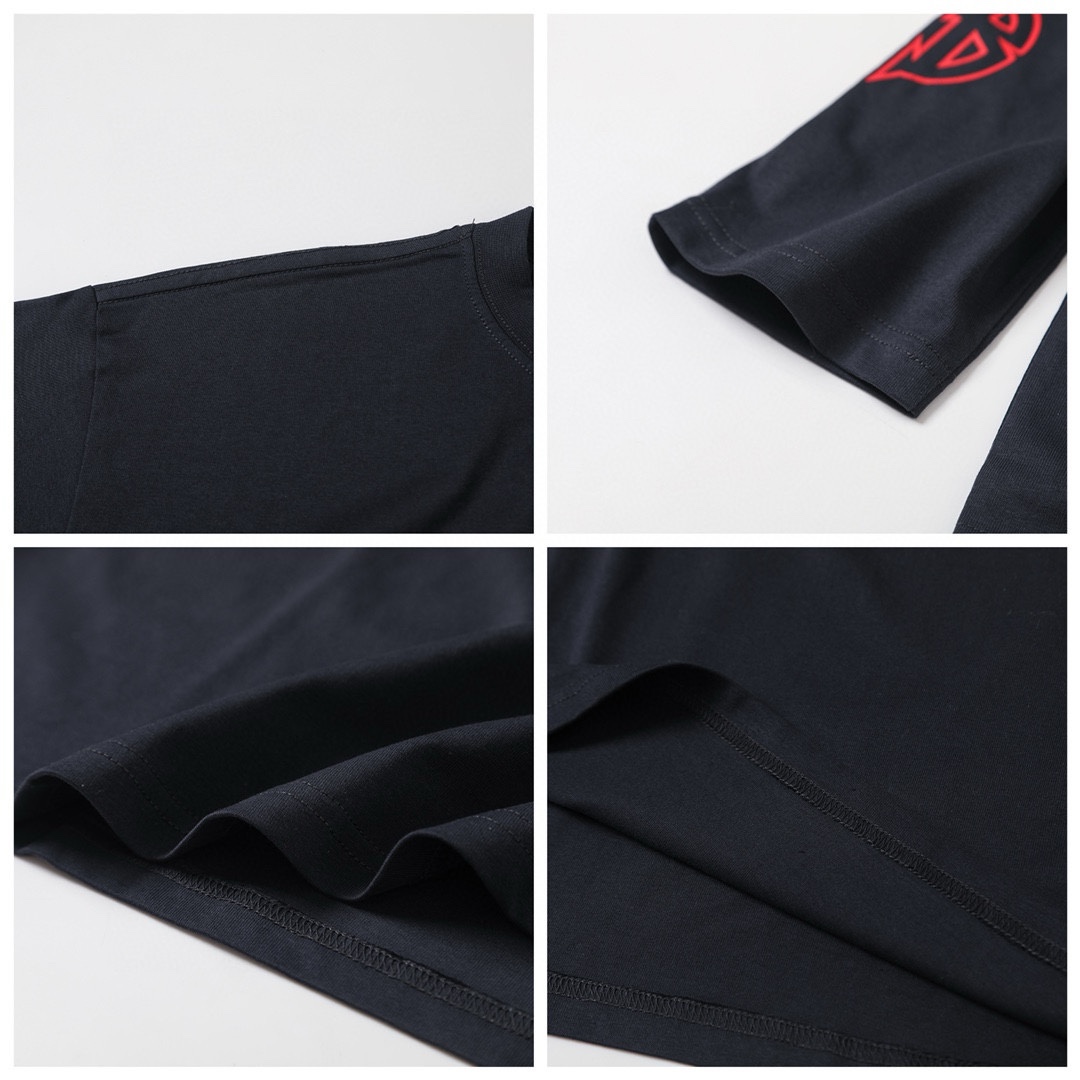 BALENCIAGA バレンシアガ 异形双B字母长袖Tシャツ 本革 レディース ブラック 全1色 - 画像 7