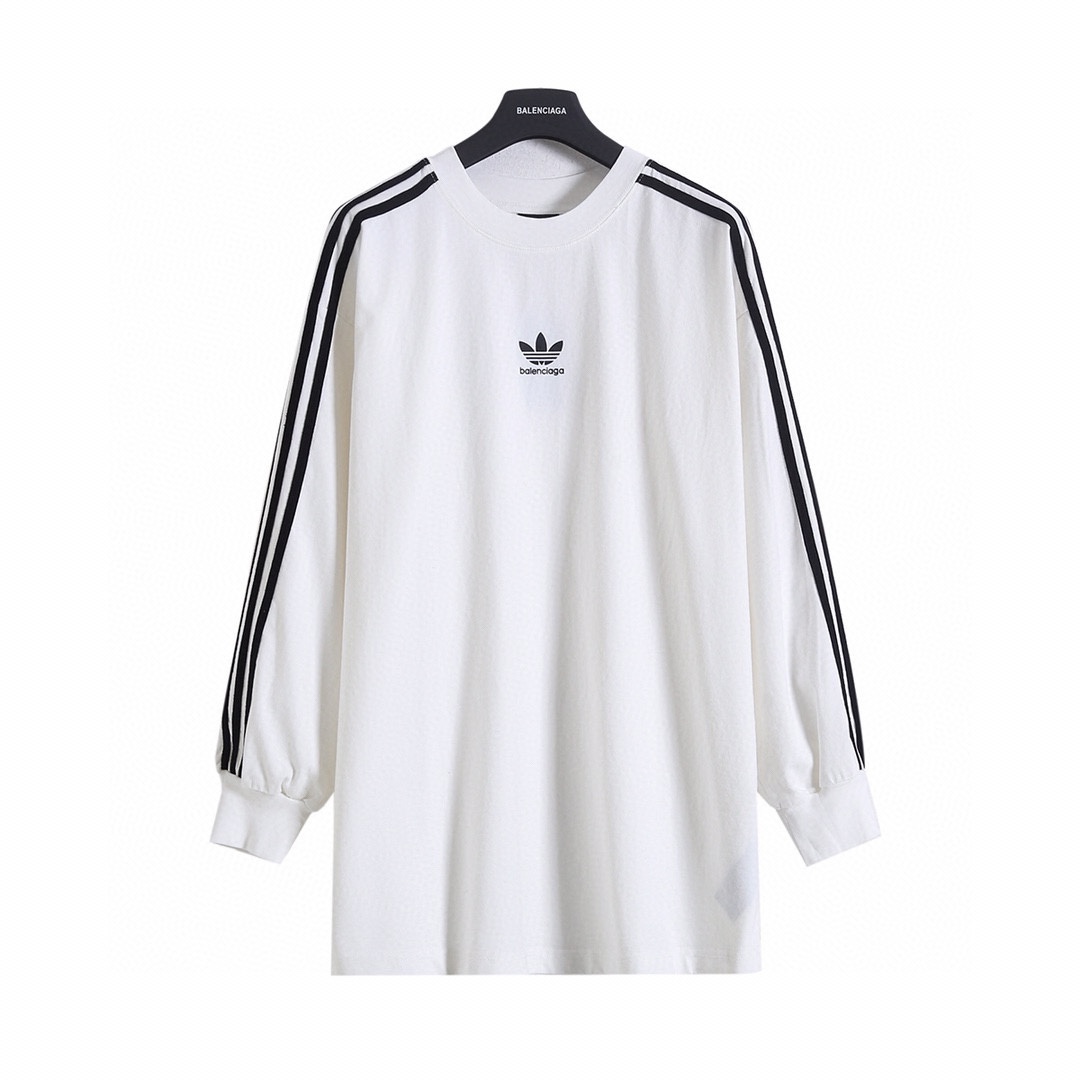 BALENCIAGA バレンシアガ トレーナー ブラック/ホワイト - 画像 5