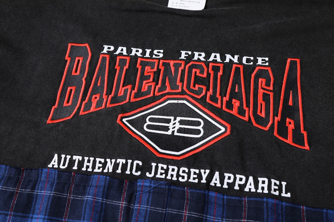 BALENCIAGA バレンシアガ ロンT 本革 ブラック ブルー レディース メンズ 全3色 - 画像 6