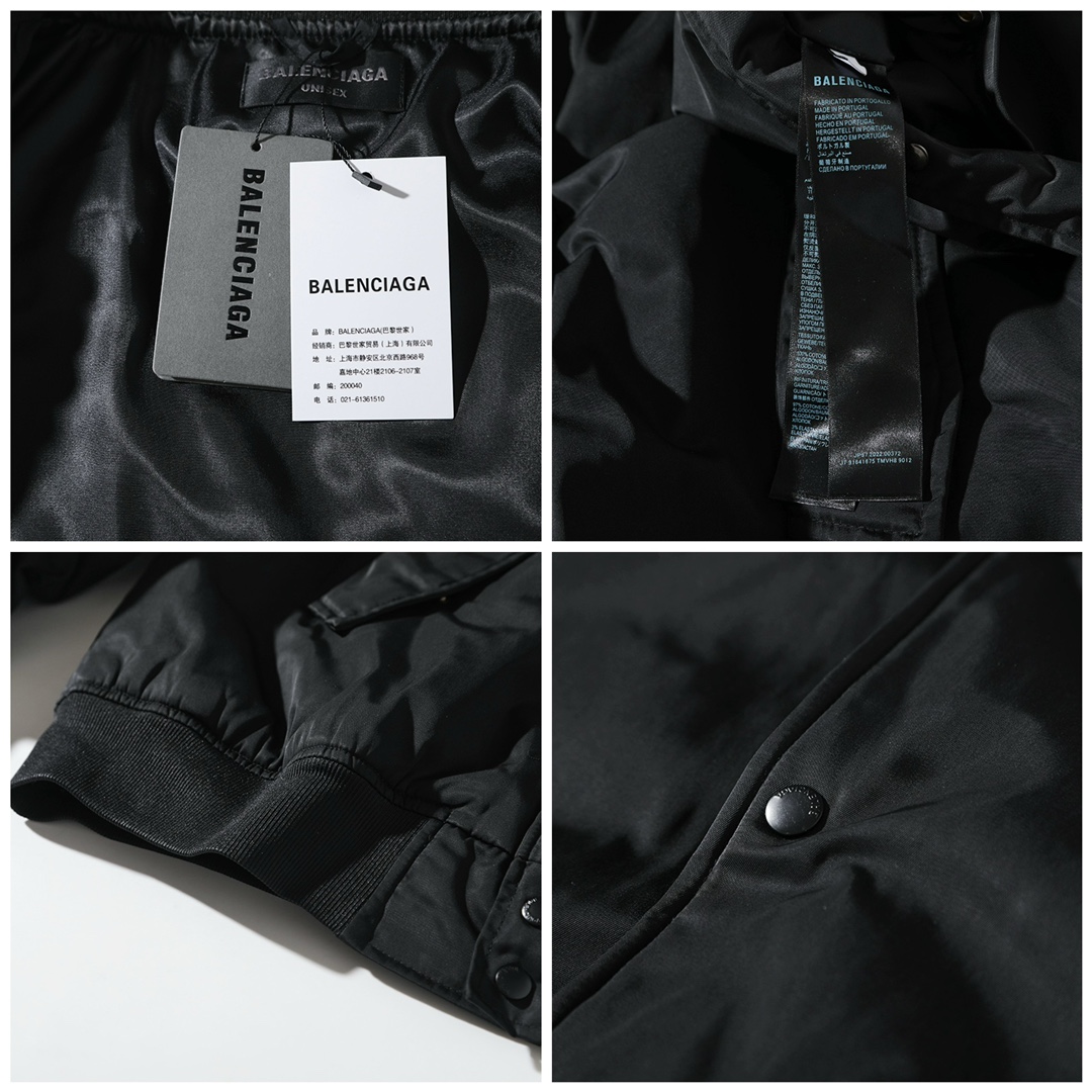 BALENCIAGA バレンシアガ 半袖ジャケット 軽量 通勤 通学 全2色 - 画像 8