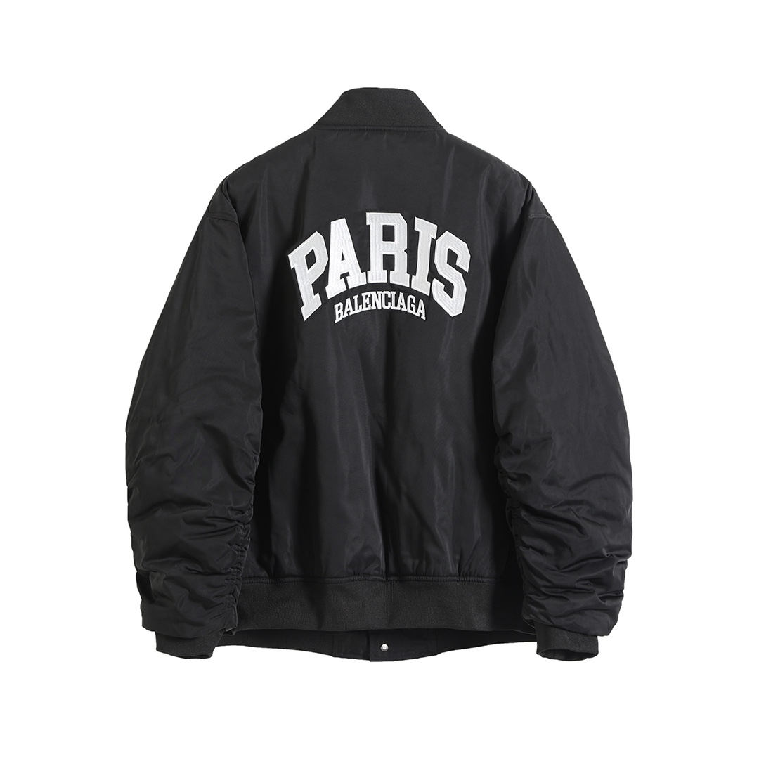 BALENCIAGA バレンシアガ バンダナ フレア袖 パーカー ブラック - 画像 2