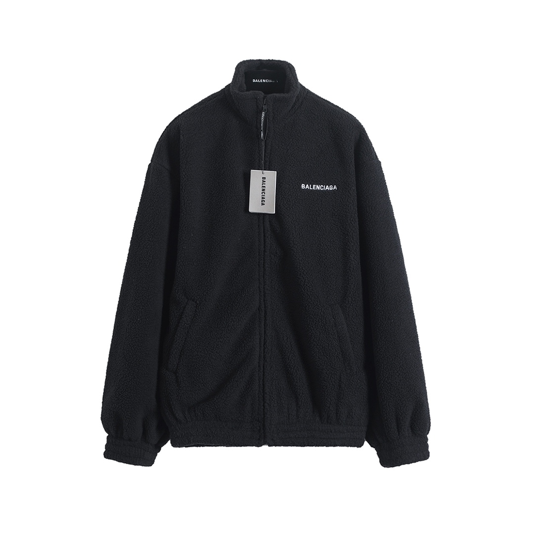 BALENCIAGA バレンシアガ ファージーファー ブラック